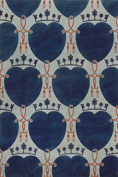 Design for a fabric by Charles Francis Annesley Voysey